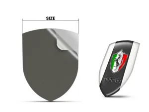 Ferrari Fensteraufkleber Auto Universal Hochwertig Stabil